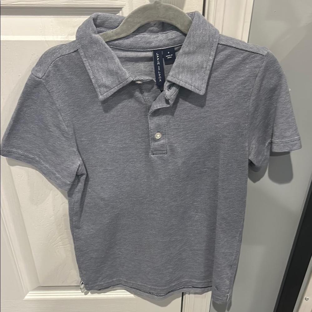 Janie and Jack Blue Polo Shirt